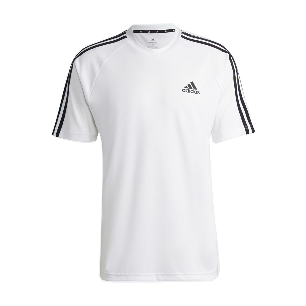 ÁO BÓNG ĐÁ KHÔNG LOGO ADIDAS – MÀU TRẮNG -GIẢM GIÁ