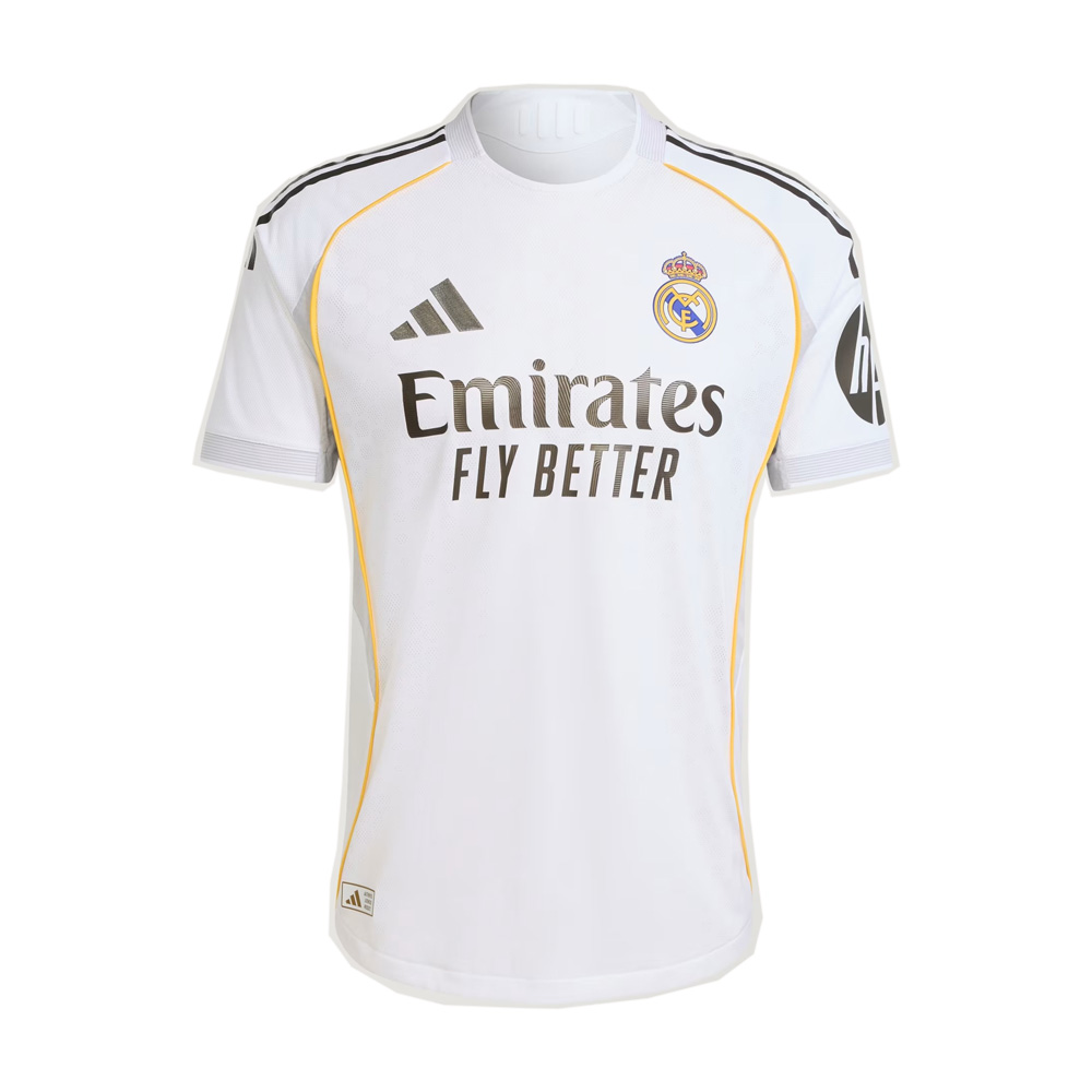 ÁO ĐẤU REAL MADRID 2025/26 – SÂN NHÀ – CHÍNH HÃNG