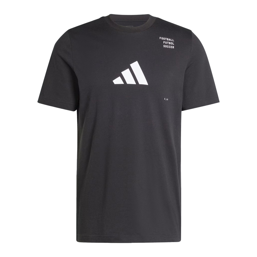 ÁO BÓNG ĐÁ ADIDAS BASIC – MÀU ĐEN – SALE 50%