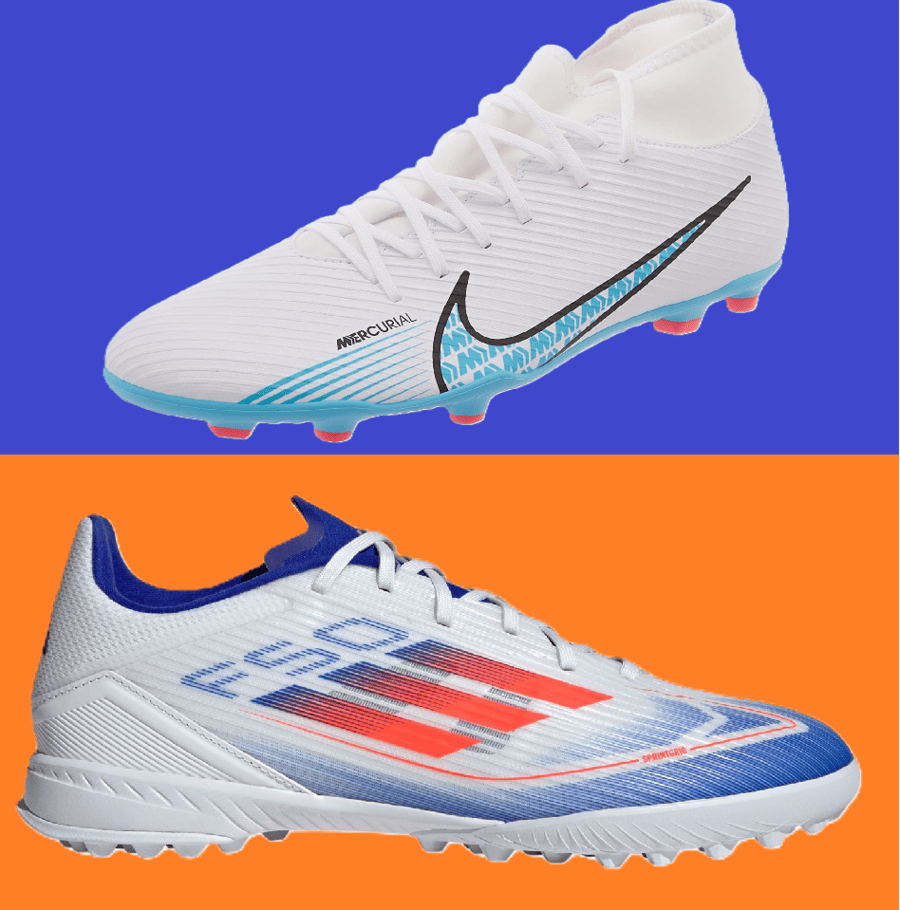 So sánh giày đá bóng Nike và Adidas